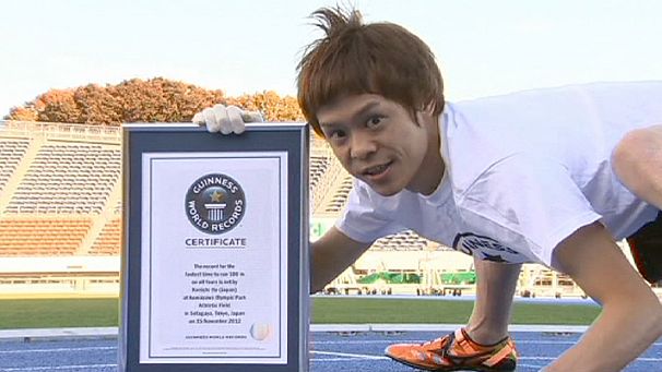 Meet the world’s fastest man on four limbs