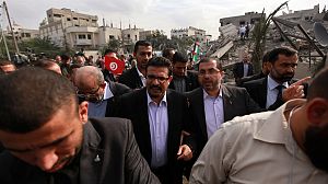 Israel air strikes hit Hamas headquarters