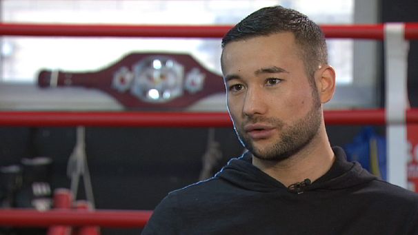 First Afghan boxer ‘fights for peace’