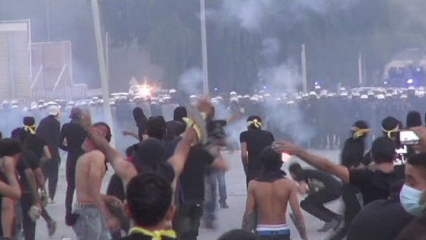 Clashes erupt near former Bahrain protest hub