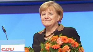 Merkel sweeps to record CDU win