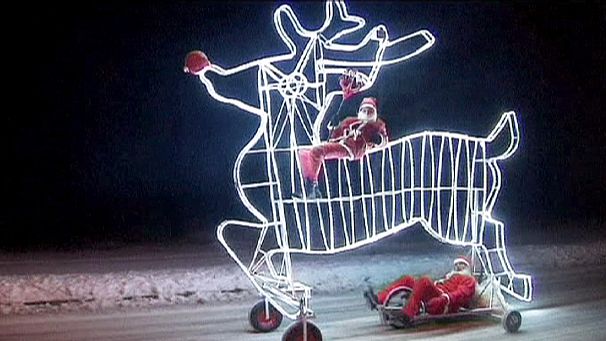 German designer builds reindeer bike
