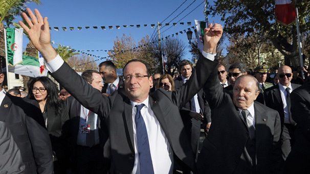 Hollande’s France-Algeria friendship drive