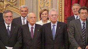 Italy prepares as Monti steps down
