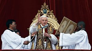 Bénédiction de Noël : le pape déplore “le bain de sang” en Syrie
