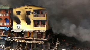 Warehouse fire in Lagos, dozens of injuries reported