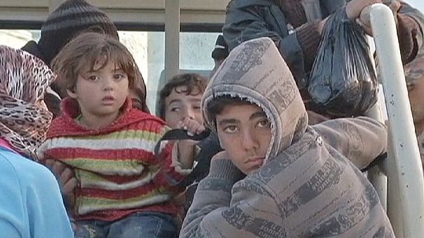 Syrian refugees seek shelter in Jordan