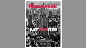 Newsweek fait ses adieux à sa version papier