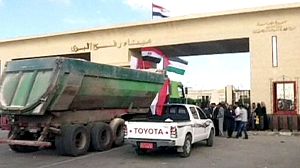 Gaza : l’Egypte autorise l’acheminement de matériaux de construction
