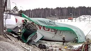 Problemas de frenos serían la causa del accidente de avión en Moscú