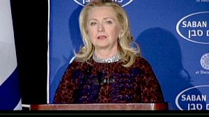 Hillary Clinton in hospital with blood clot