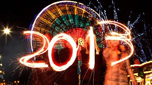 New Year celebrations get underway to welcome in 2013