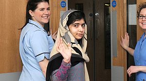 Campaigner Malala well enough to leave hospital
