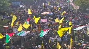 Fatah holds first mass Gaza rally in years