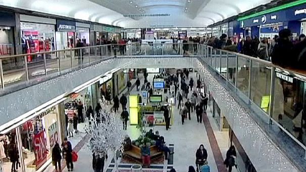 Eurozone inflation up on holiday spending