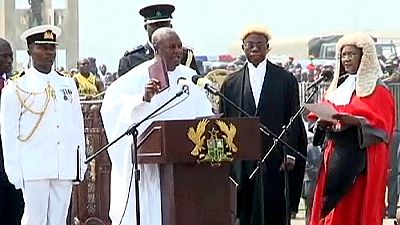 Ghana’s opposition boycotts presidential swearing in Ghana’s opposition boycotts presidential swearing in
