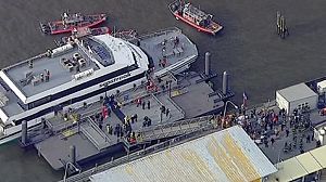 Dozens of passengers hurt in New York ferry crash