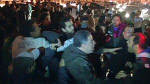 Unknown assailants attack Cairo tent camp
