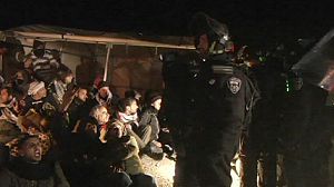 Palestinian protesters evicted from E1, West Bank