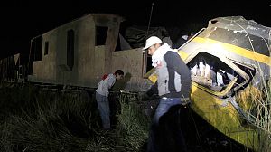 Scores injured in Egypt train crash