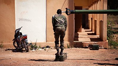 French troops on the ground in Bamako French troops on the ground in Bamako
