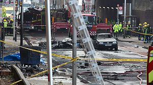 London helicopter crash leaves two dead