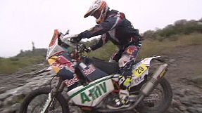 sport: Dakar Rally: Rain wins stage 11