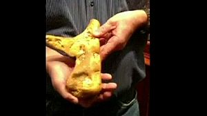 Golden find: huge nugget of gold found in Australia