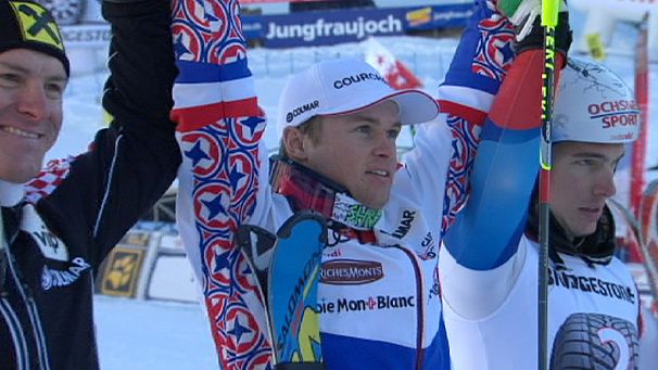 Super Pinturault wins in Wengen