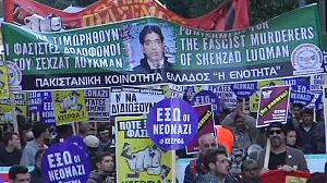Protests in Athens sparked by racist killing