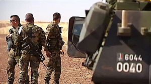 Combined French/Malian force enters Diabaly
