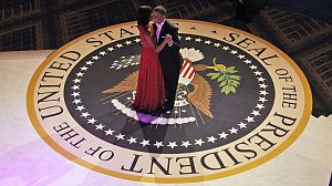 Obama holds scaled back inauguration