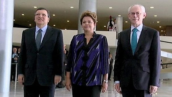EU, Brazil silent on protectionism at trade talks