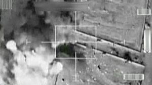 French air strikes move north, attacks near Gao