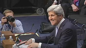 Kerry tackles Senate questions on Iran and economy