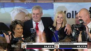 Zeman becomes Czech president