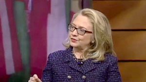 “Global Conversation” for Hillary Clinton