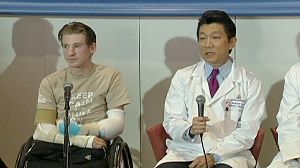 Former US soldier gets arm transplant
