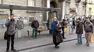 Naples buses run out of fuel