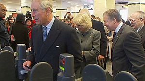 The UK’s Prince Charles goes underground