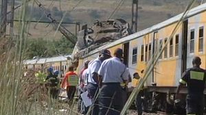 Hundreds injured in South Africa train collision