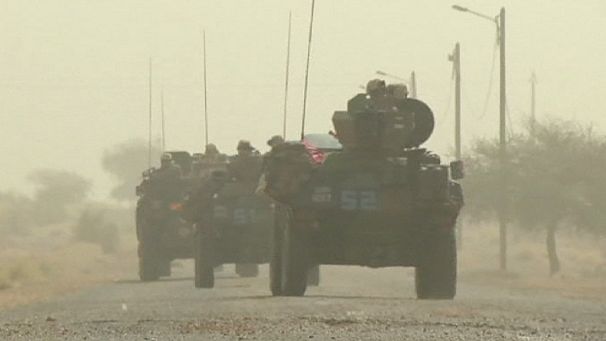 West African troops arrive in Mali