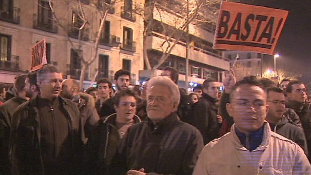Anger in Madrid over alleged Popular Party corruption