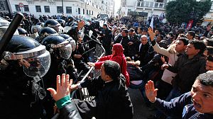 Tunisia: demonstrators accuse government of Belaid assassination