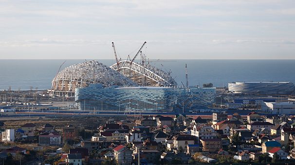 Rubles roll for Sochi Olympics