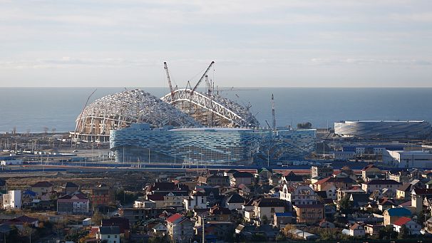 Rubles roll for Sochi Olympics