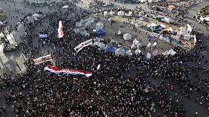 Protesters return to Tahrir Square for “Friday of dignity”