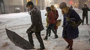 Arriva la super tempesta di neve, allerta a NY e Boston