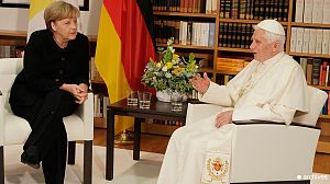 Merkel: ‘utmost respect’ for Pope’s decision