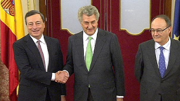 ECB’s Draghi sees Spain on the right track